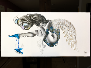 "Free your spirit"- Limited edition 60"x30"