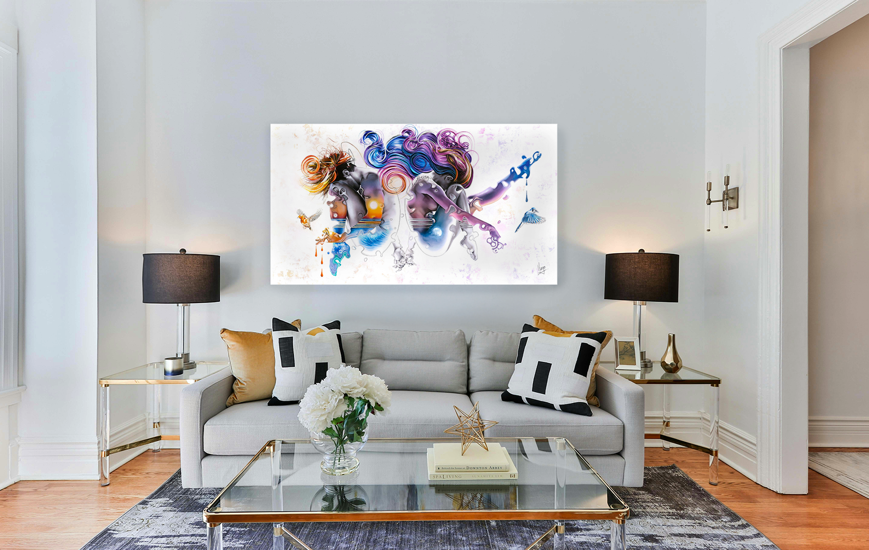 "Awakening" - Limited edition 58''X32"