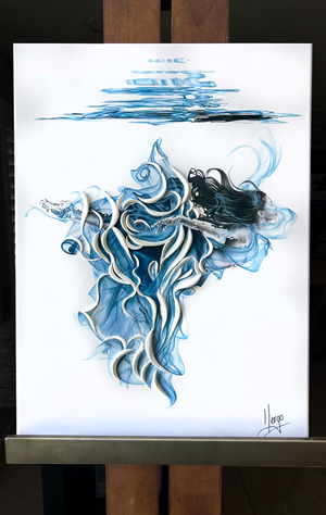 "Don't forget to fly" - Limited edition 40"x32"