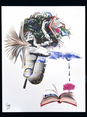 "My story" - Limited edition,  48”x38”