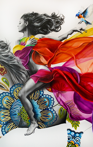 "Ride Free" - Limited edition 60"x34"