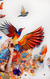"Wings of Freedom"- Original painting & Limited edition, 55”x38”