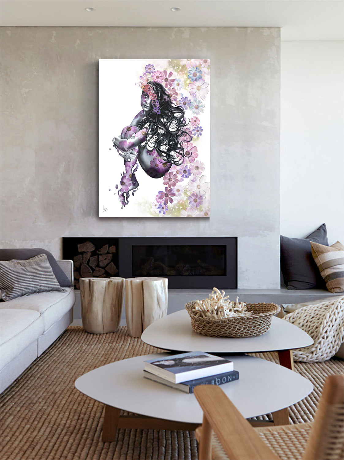 "Blooming"- Limited edition 50"x36"