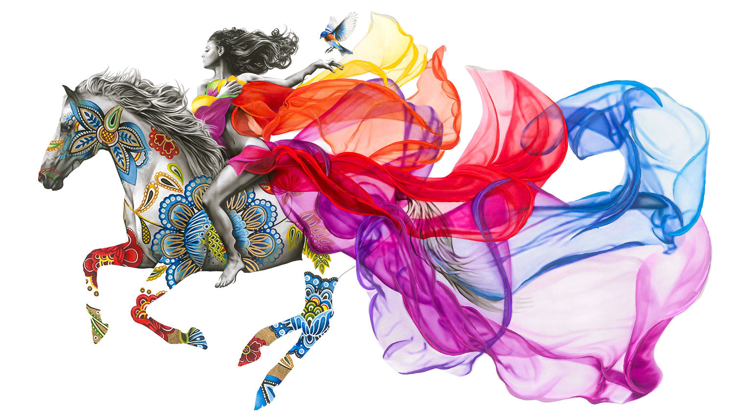 "Ride Free" - Limited edition 60"x34"