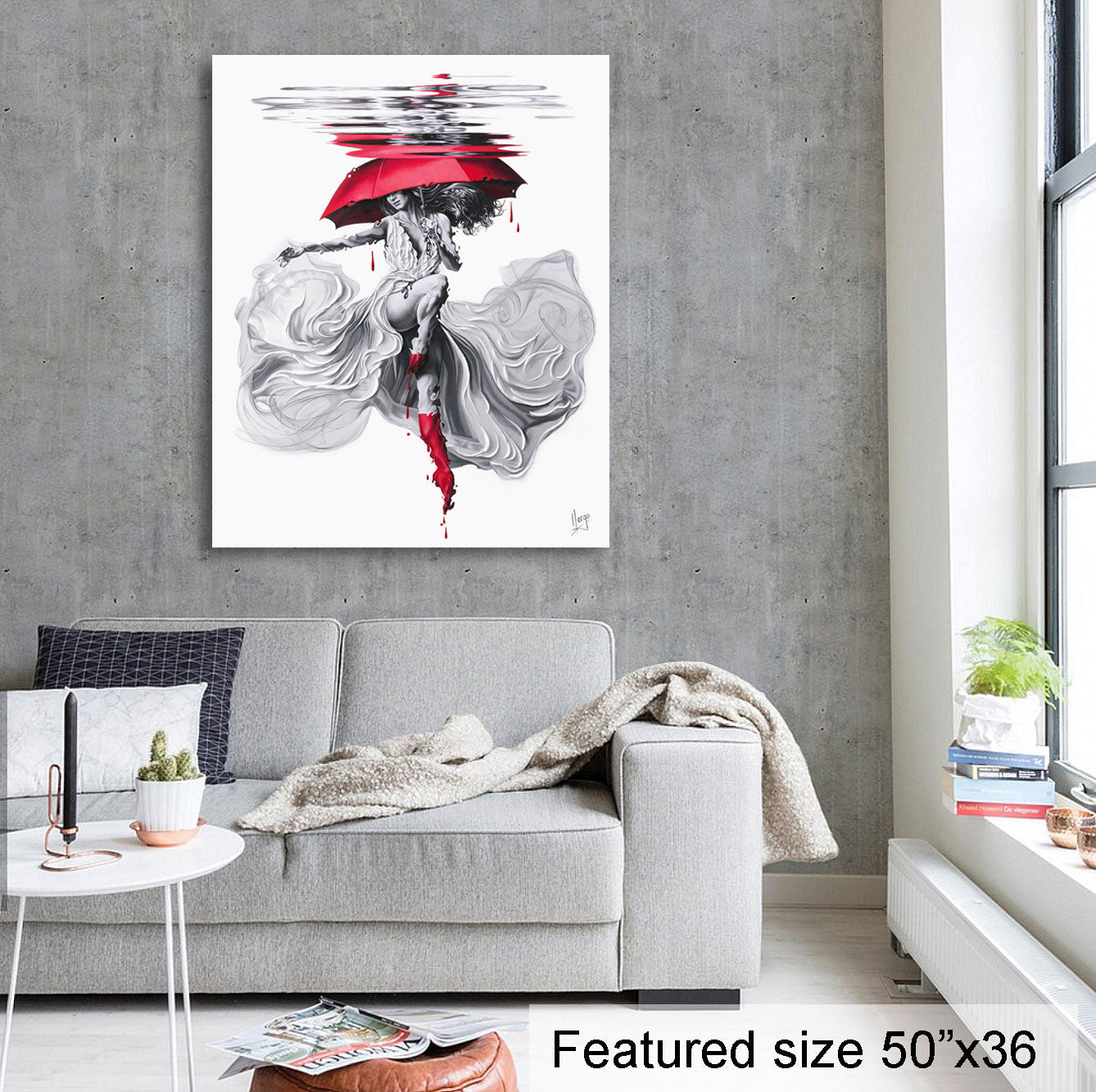 "Break through" Limited edition 50”x36”